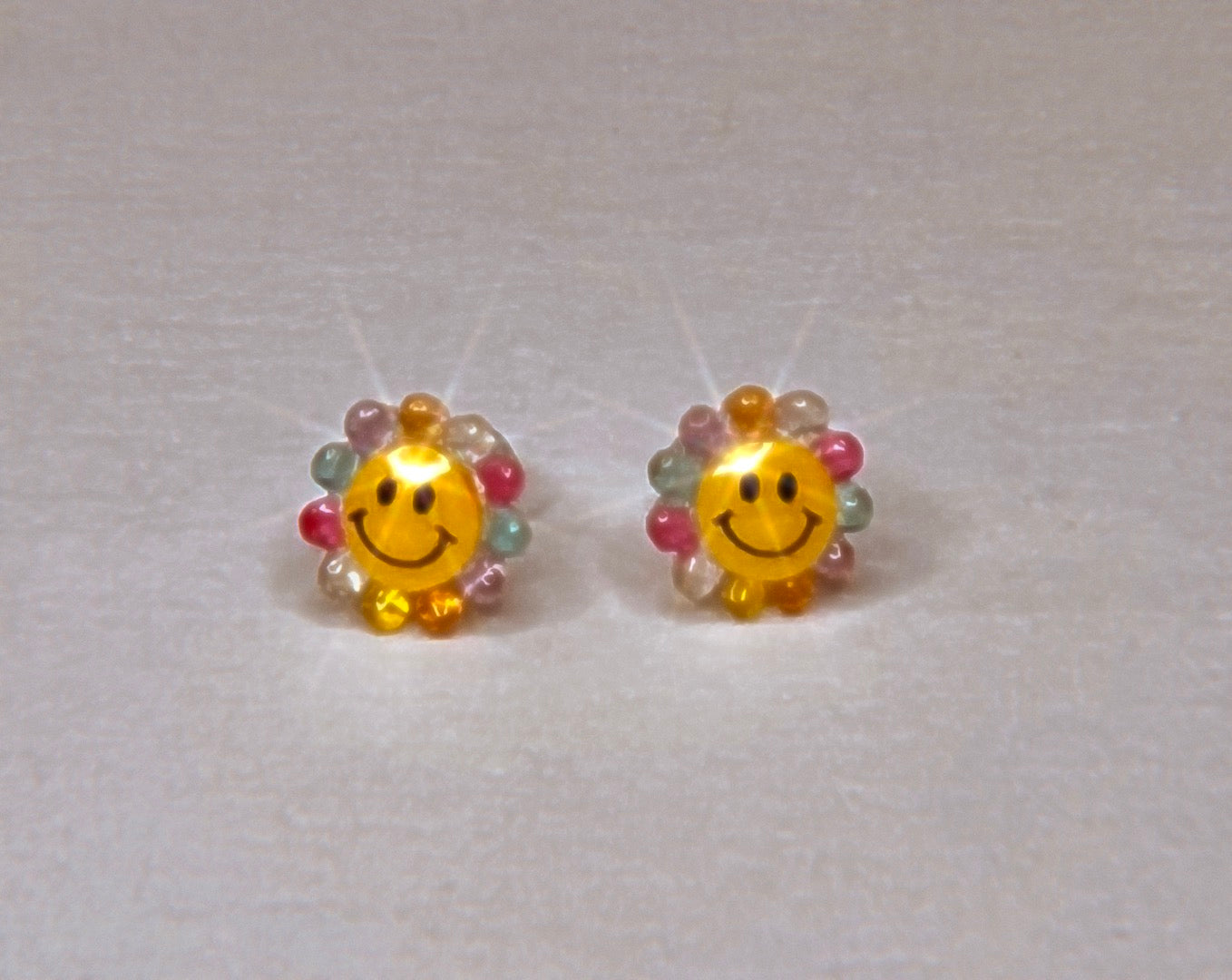 Smile Flower Earrings